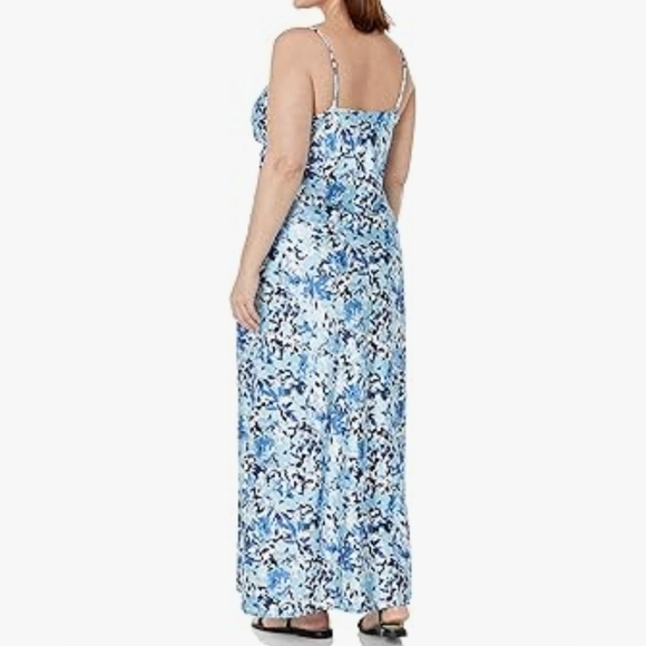 The Drop Women's Shelby Tie-Up Cutout Slip Dress #795 - Picture 8 of 12